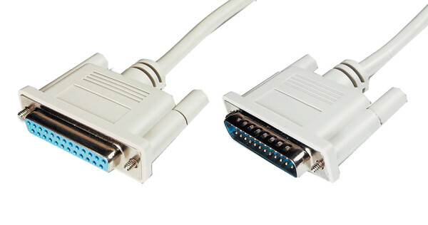 DIGITUS Verlängerungskabel D-Sub25/St > D-Sub25/Bu  2.0m Polybeutel