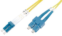 DIGITUS LWL Patchkabel LC -> SC 10.00m Singlemode...