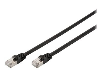 DIGITUS Patchkabel Cat6  S/FTP 2xRJ45 10.0m schwarz Outdoor