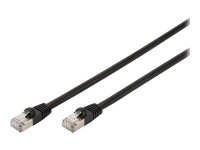 DIGITUS Patchkabel Cat6  S/FTP 2xRJ45 10.0m schwarz Outdoor