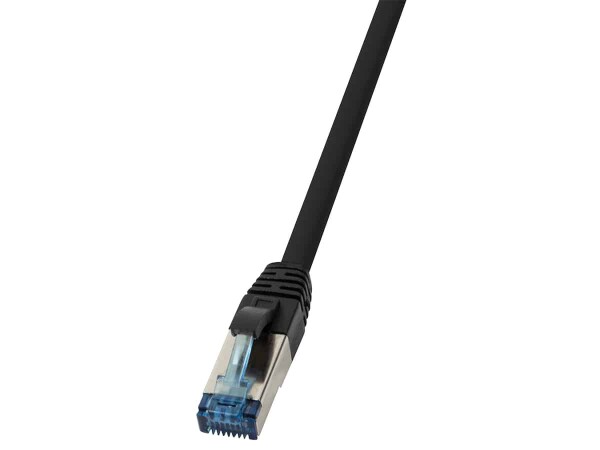 Logilink Patchkabel CAT6A S/FTP AWG27f. 5,00m Industrie schw