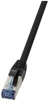 Logilink Patchkabel CAT6A S/FTP AWG27f.50,00m Industrie schw