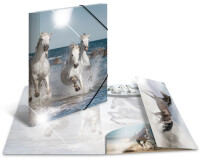 HERMA Sammelmappe A4 Glossy Pferd Polypropylen