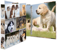 HERMA Ringbuch A4 Hunde  4D