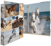 HERMA Ringbuch A4 Pferde 4D