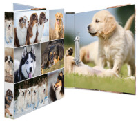 HERMA Ringbuch A4 Hunde  2D