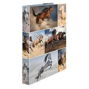 HERMA Ringbuch A4 Pferde 2D
