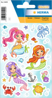 HERMA Sticker MAGIC Little Mermaid Transpuffy