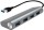 Logilink USB 3.0 HUB 4-port, Aluminium grau