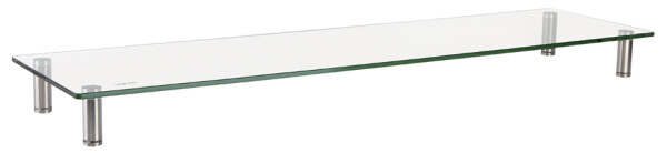 Logilink Monitorerhöhung/-Tisch aus Glas, extra breit