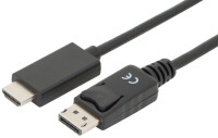 DIGITUS DisplayPort Adapterkabel DPort -> HDMIA St/St...