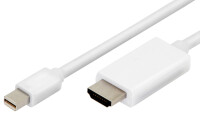 DIGITUS DisplayPort Adapterkabel mini DP->HDMI A St/St...