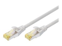 DIGITUS Patchkabel Cat6a S/FTP 2xRJ45 20.0m grau Hebelschutz