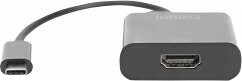 DIGITUS Adapter USB3.0/C -> HDMI           4K 19.5cm schwarz