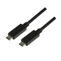 Logilink USB 3.1 Anschlusskabel USB-C Gen2, 1 m schwarz