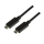 Logilink USB 3.1 Anschlusskabel USB-C Gen2, 1 m schwarz