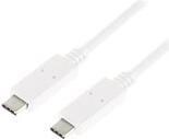 Logilink USB 3.1 Anschlusskabel USB-C Gen2, 1 m weiß