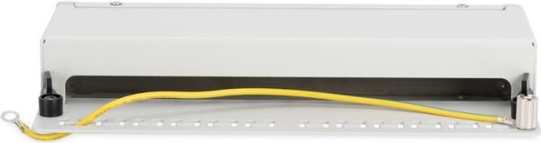 DIGITUS Patchpanel 1HE 12-Port   Modular Desktop      grau