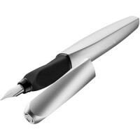 Pelikan Füllhalter Twist     P457 M  Silber...