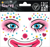 HERMA Face Art Sticker Clown Annie