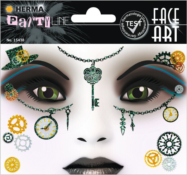 HERMA Face Art Sticker Steampunk Amelia
