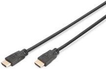 DIGITUS HDMI-Kabel A HighSpeed Ethernet St/St 3.0m schwarz