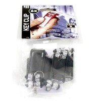 DURABLE Schlüsselanhänger Key Clip 6 Stück...