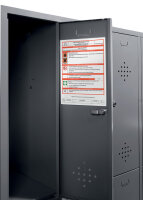 DURABLE Magnettasche DIN A4  transparent Beutel a 2...