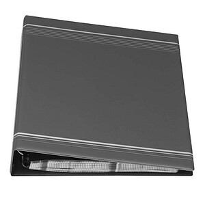 DURABLE Visitenkartenringbuch Visifix f400 Karten anthrazit