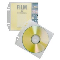 DURABLE CD-Hülle Cover EASY für 2 CDs/1CD...