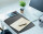 DURABLE Schreibunterlage Artwork m Abdeckung 65x52cm schw