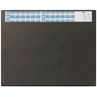 DURABLE Schreibunterlage Vollsichtpl/Kalender 65x52cm schw