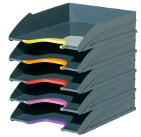 DURABLE Briefablagen Varicolor 5 Fächer...