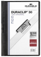 DURABLE Klemm-Mappe Duraclip Original 30 rot