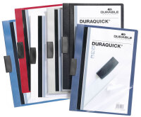 DURABLE Klemm-Mappe Duraquick 1-20 Blatt weiß