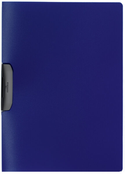 DURABLE Klemm-Mappe Duraswing f30 Blatt A4 dklblau
