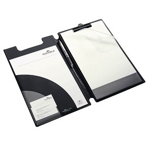 DURABLE Spezial-Blockmappe DIN A4+ m Einschlagblatt schwarz