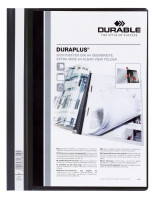 DURABLE Angebotshefter Duraplus Sichttasche schwarz