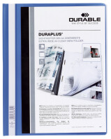 DURABLE Angebotshefter Duraplus Sichttasche blau