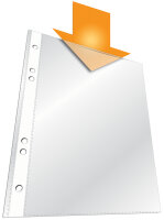 DURABLE Prospekthüllen A5 Business 0,06mm 25 STück