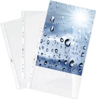 DURABLE Prospekthüllen A4 Premium 0,08mm 100 Stck...