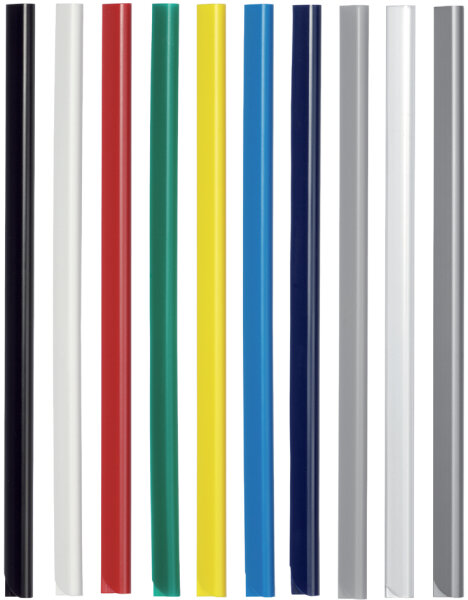 DURABLE Klemmschiene A4 f 60 Blatt 100er Pck transparent