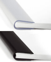 DURABLE Klemmschienenhülle PP bis 100 Blatt 50...