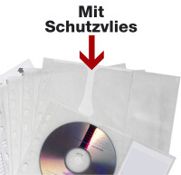 DURABLE 4erCD/DVD-Hülle A4 mit Schutzvlies 5er Btl....