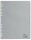 DURABLE Zahlenregister A4 1-15 PP volldeck. grau