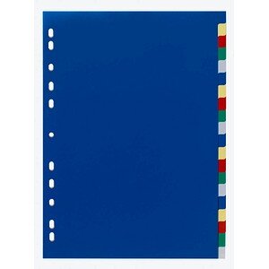 DURABLE Blanko-Register PP 20tlg farbiger Verlauf