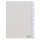 DURABLE Register A4 mit umschweißten Taben 10tlg. Transp