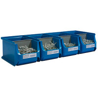 DURABLE Labelfix Blanko-Einsteckschild 20x2cm 10 St transp