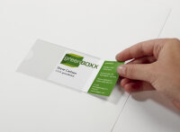 DURABLE Selbstklebetasche Pocketfix 57x90mm 10er Btl