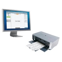 DURABLE Einsteckschilder Badgemaker 54x90mm 200 Stck...